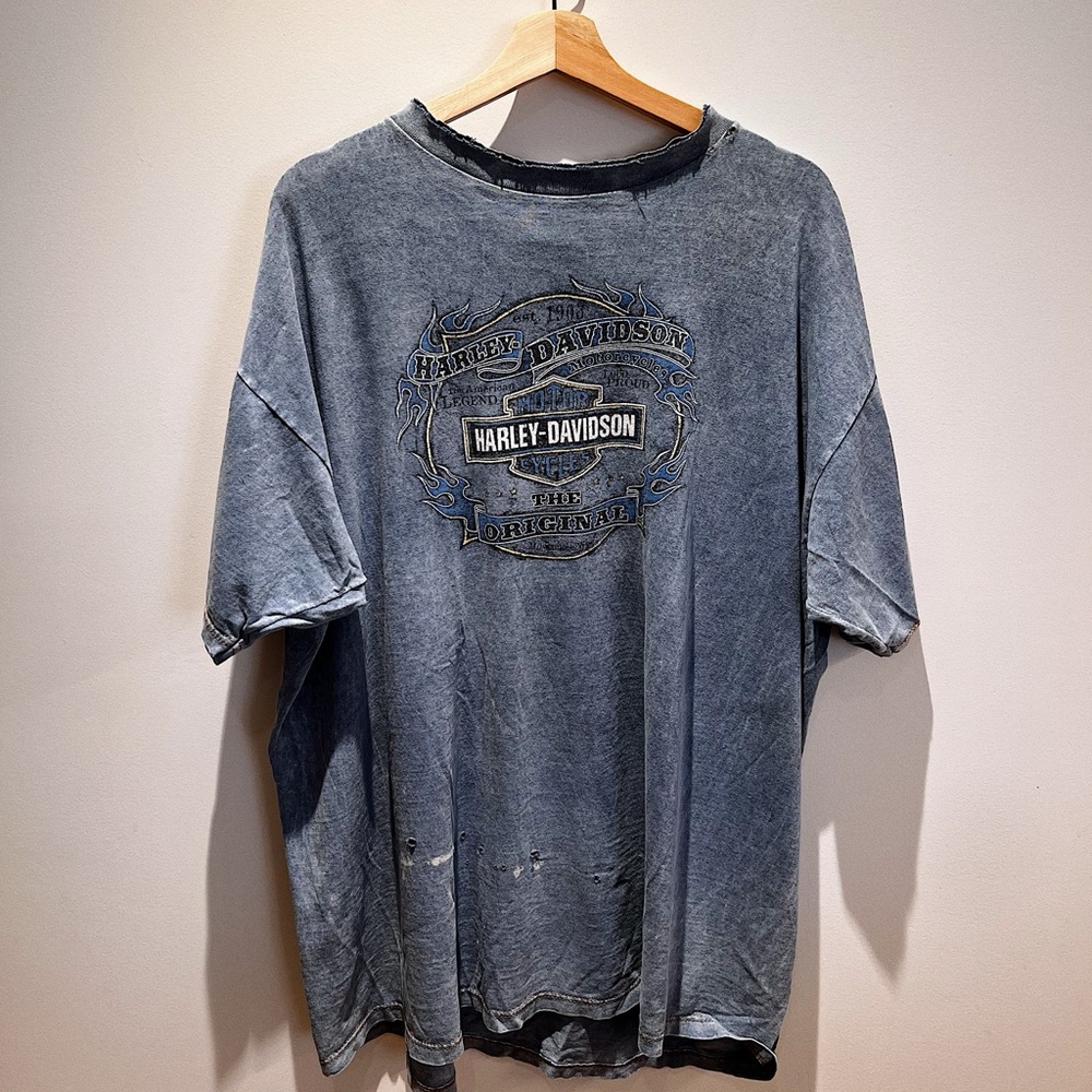SOLD 🚫 Reworked vintage oversized Harley Davidson tee
